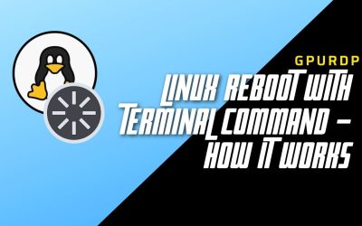 Linux reboot with terminal command – how it works