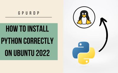 How to install Python correctly on ubuntu 2022