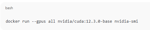 Run a GPU-Enabled Docker Container