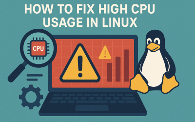 How to Fix High CPU Usage in Linux