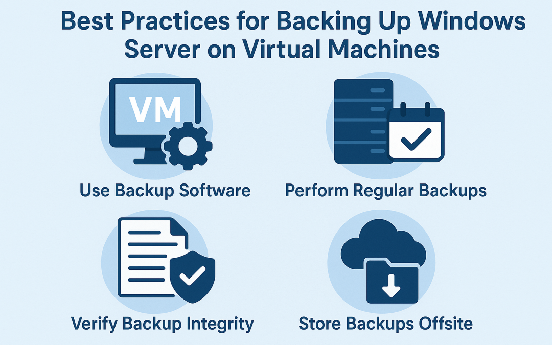 Best Practices for Backing Up Windows Server on Virtual Machines