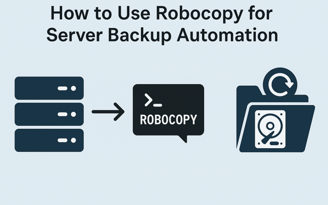 How to Use Robocopy for Server Backup Automation
